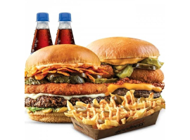 Burger O'Clock Mighty Deal 5 For Rs.2199/-